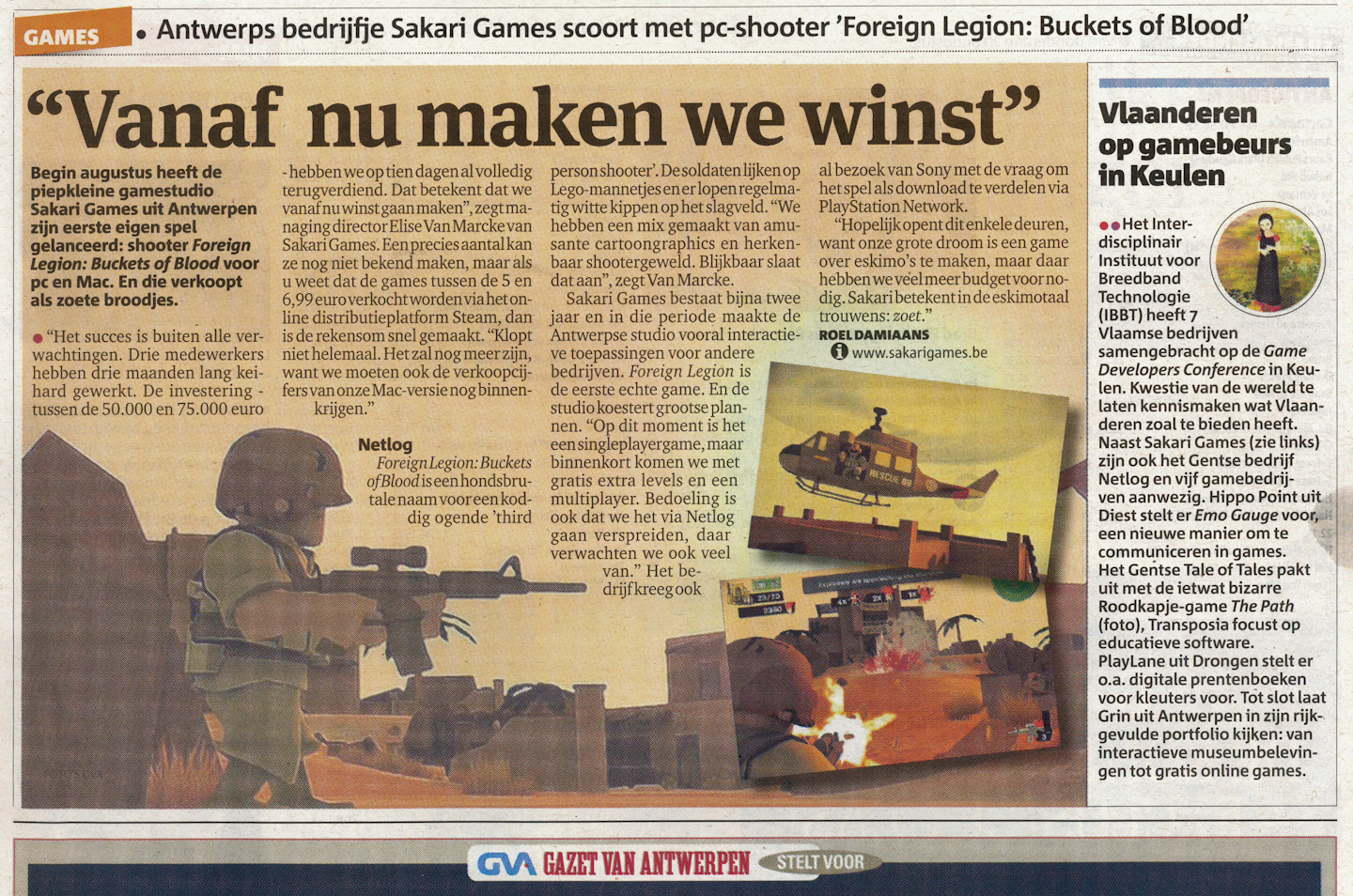 Newspaper Clipping